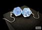 Chessex Hook Earrings Borealis Icicle Mini-Poly d20 Pair