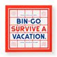 Bin-Go Survive a Vacation Bingo Book - EN