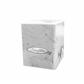 UP - Marble Satin Cube - White / Black