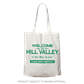 Back the Future Hill Valley Tote Bag