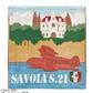 Mini Towel Savoia S.21 34x36 cm - Porco Rosso