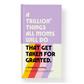 Trillion Things Every Mom Will Do Prompted Journal - EN