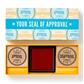 Your Seal Of Approval Stamp Set - EN