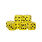 Warlord Games Dice - Yellow Citrine D6 Dice - 15mm (8)