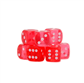 Warlord Games Dice - Ruby D6 Dice - 15mm (8)