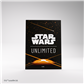 Gamegenic - Star Wars: Unlimited Art Sleeves - Card Back Orange