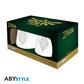 THE LEGEND OF ZELDA - 2 Glass Set - Zelda & Link