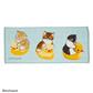 Towel Kitten-Nyan Duck 34×80cm – Mofusand