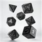 Bloodsucker Black & Silver Dice Set