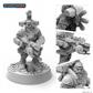 Starfinder Miniatures: Dwarf Soldier - EN