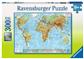 Ravensburger Children's Puzzle- Politische Weltkarte - 300pc XXL - DE/EN