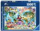 Ravensburger Puzzle - Disney's Weltkarte Puzzle - 1000pc - DE/EN