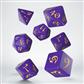 Classic RPG Purple & yellow Dice Set (7)