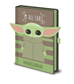 Pyramid Premium A5 Notebook - Star Wars: The Mandalorian (I'm All Ears Green)
