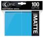 UP - Eclipse Matte Standard Sleeves: Sky Blue (100 Sleeves)
