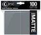 UP - Eclipse Matte Standard Sleeves: Smoke Grey (100 Sleeves)