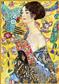 Puzzle: Klimt - Dame mit Fächer (1000 Teile)