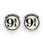 Harry Potter - Platform 9 3/4 stud earrings