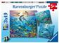 Ravensburger Puzzle - Tierwelt des Ozeans 3x49pc