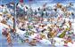 Puzzle: Christmas Skiing (1000 Teile)