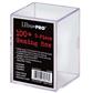 UP - 2-Piece Storage Box - for 100+ Cards - Clear
