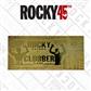 Rocky III Clubber Lang 24K Gold Plated Limited Edition Fight Ticket