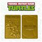 Teenage Mutant Ninja Turtles 24k gold plated ingot
