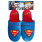 Superman DC Comics Mule Slippers Blue Adult (41-44)