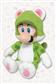 Nintendo Cat Luigi Plush 25cm
