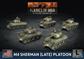 Flames Of War - M4 Sherman (Late) Platoon (x5 Plastic)