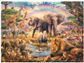 Ravensburger Kinderpuzzle - Afrikanische Savanne - 100pc