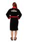 Friends Ladies Central Perk Black Red No Hood Adult One Size