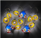 Sonic and Rings 2D String Lights