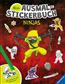 Mein Ausmal-Stickerbuch: Ninjas - DE