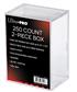 UP - 2-Piece 250 Count Clear Card Storage Box