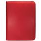 UP - Vivid 9-Pocket Zippered PRO-Binder: Red