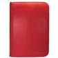 UP - Vivid 4-Pocket Zippered PRO-Binder: Red