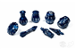 PolyHero Rogue 8 Dice Set Midnight Blue