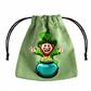 Lucky Green Dice Bag - Pot of Gold