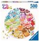 Ravensburger Puzzle Circle of Colors - Desserts/pastries 500 pcs