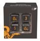 UP - Heavy Metal Realmspace D6 Dice Set for Dungeons & Dragons