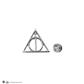Deathly Hallows Pin Badge - Harry Potter