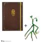 Hard Cover Notebook and Bookmark - Newt Scamander