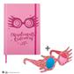 Hard Cover Notebook and Bookmark - Luna Lovegood