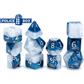 Halfsies Dice - Police Box (7 Dice Set)