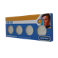 Star Trek Set of 4 Starfleet Division Medallions in .999 Silver Plating