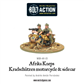 Bolt Action - Afrika Korps Kradschutzen motorcycle and sidecar - EN