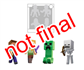 Minecraft 4-Pack 2.5" Figures