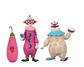Killer Klowns From Outer Space – 6” Scale Action Figure – Slim & Chubby 2-Pack