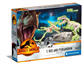 Clementoni Jurassic World 3 - Ausgrabungs-Set T-Rex & Pteranodon - DE/IT/EN/FR